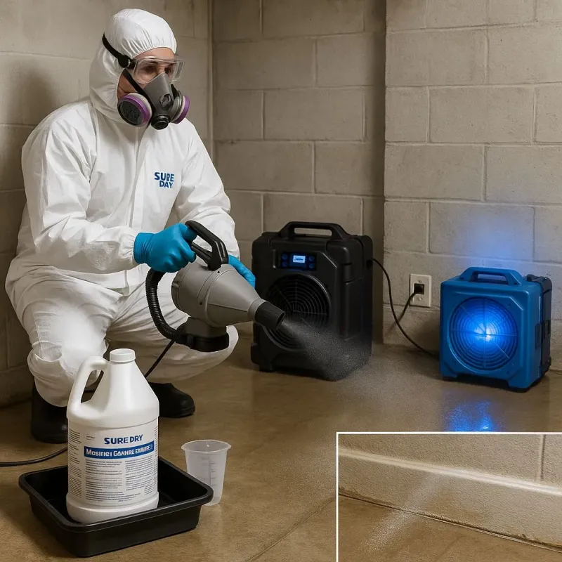 Sanitization and Odor Removal process in Houston, PA